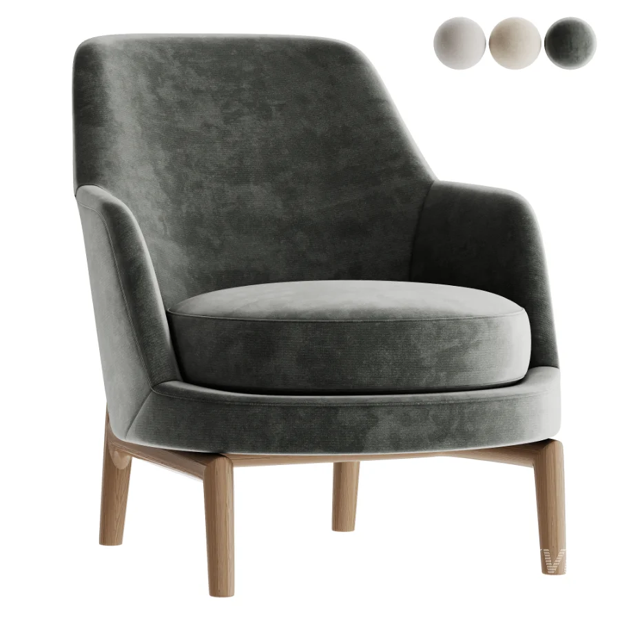 Leda Flexform Armchair - Image 2