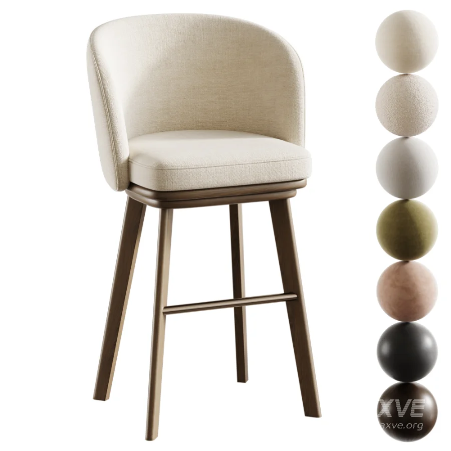 Mr B Swivel Bar Chair - Image 1