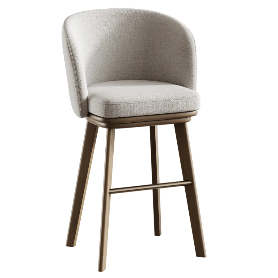 Mr B Swivel Bar Chair - Image 3
