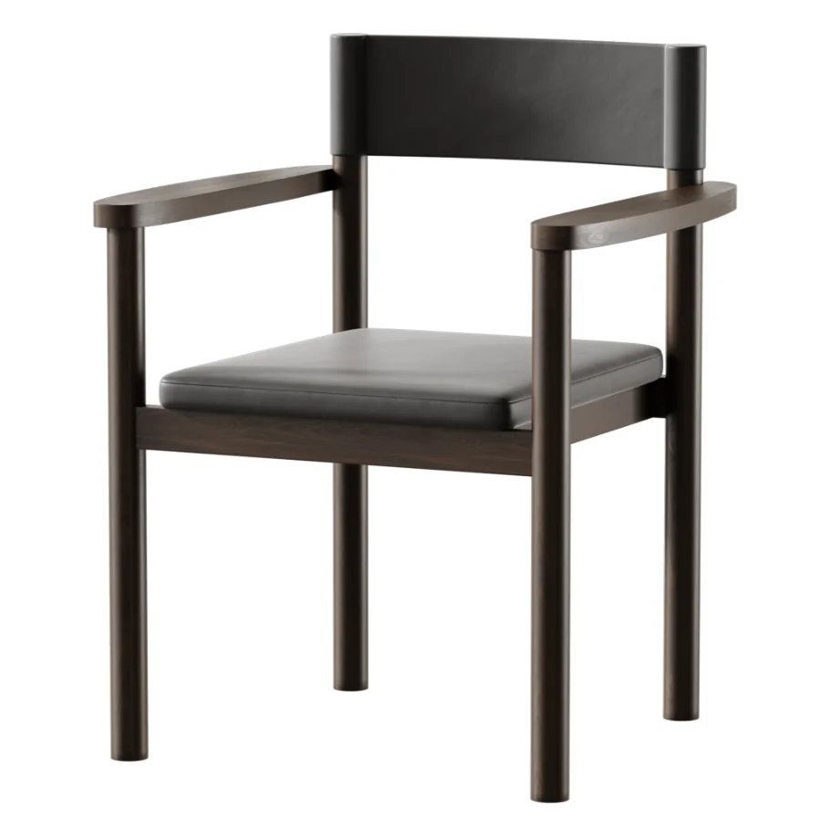 Capri Dining Arm Chair Stackable - Image 3