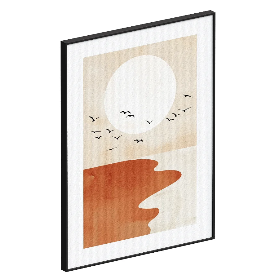 Sunset Beach Print - Image 1