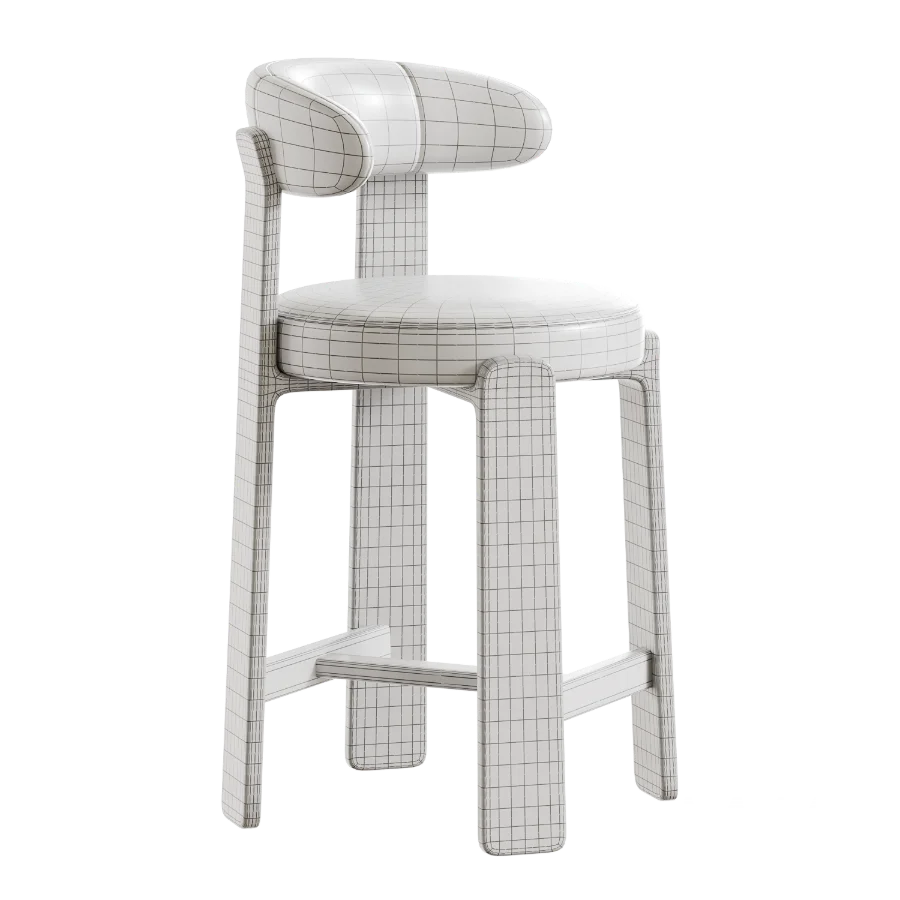 granite bar stool - Image 5