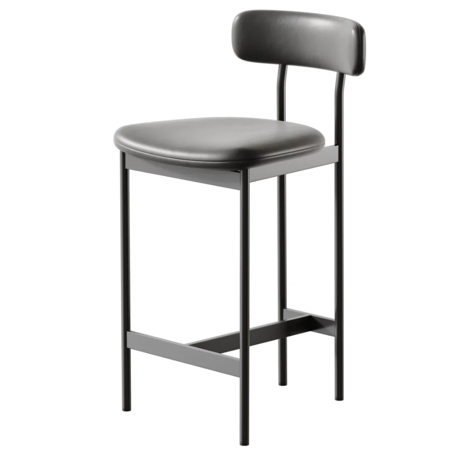 Grier Leather Bar & Counter Stools - Image 6