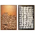 Sol Framed Textured Canvas 3D Wall Art - Thumbnail 1
