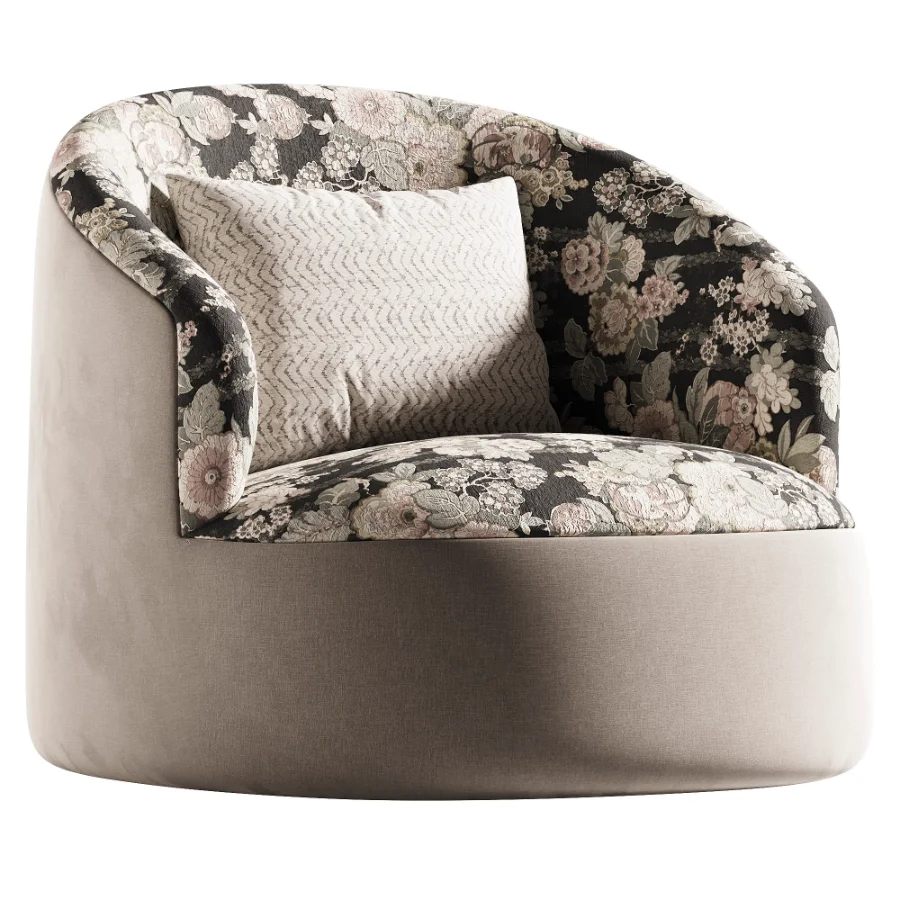 EDITH BICOLOR ARMCHAIR - Image 3