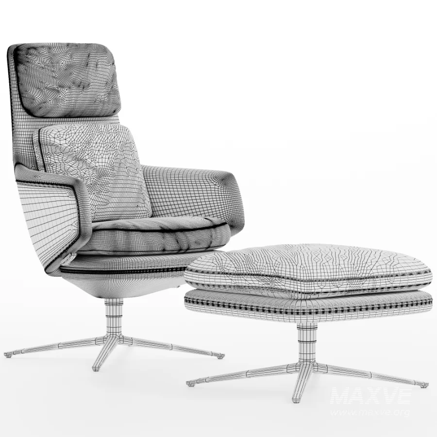 Armchair Vitra Grand Relax - Image 4