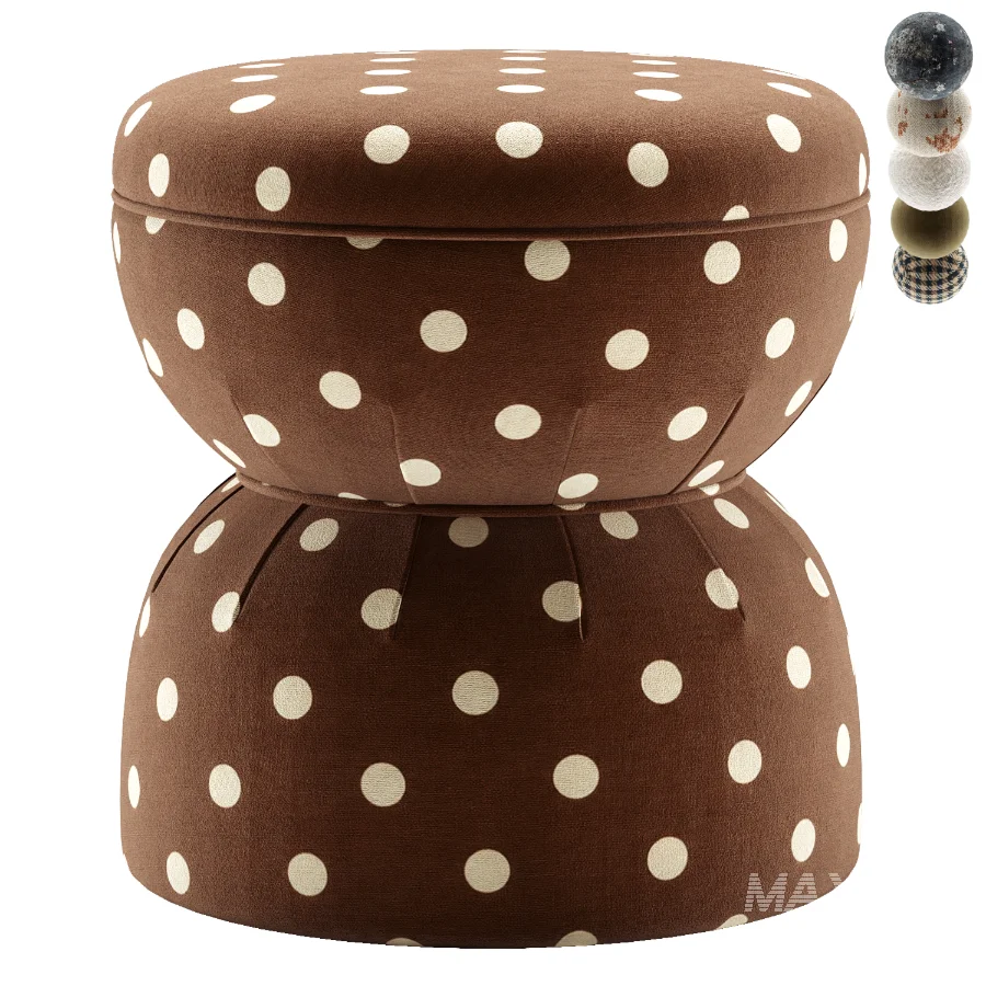 Tomlin Hourglass Ottoman - Image 1