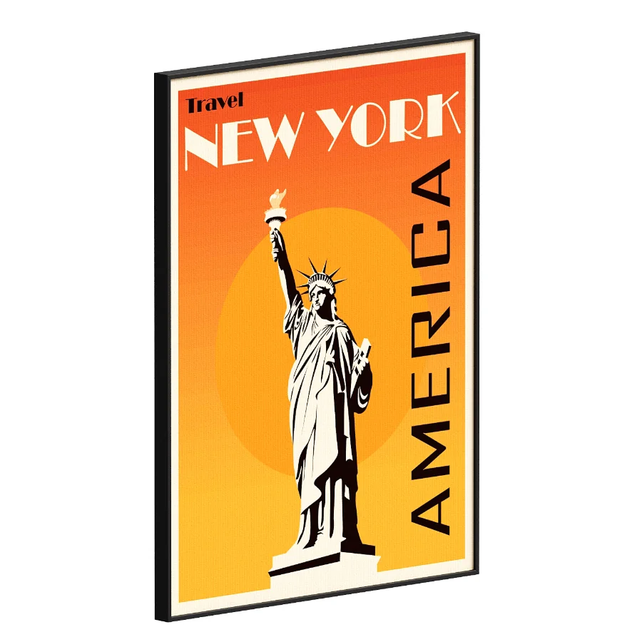 New York South Africa Mexico Frame set - Image 2