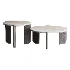 Unique White Marble Round Coffee Table By lakiq - Thumbnail 4