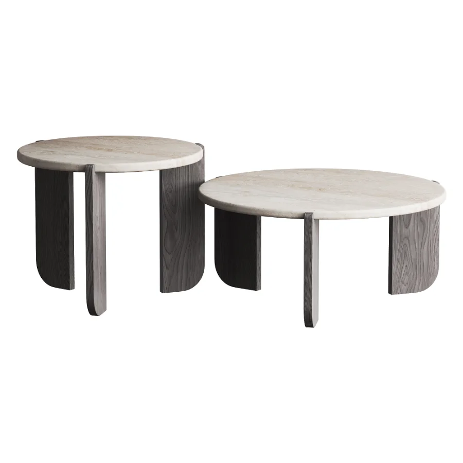 Unique White Marble Round Coffee Table By lakiq - Image 4