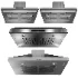 Samsung Kitchen Appliances Set 03-Hood - Thumbnail 1