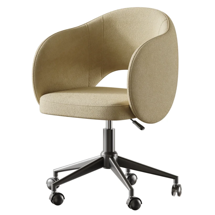 Daisy Boucle Office Chair - Image 3