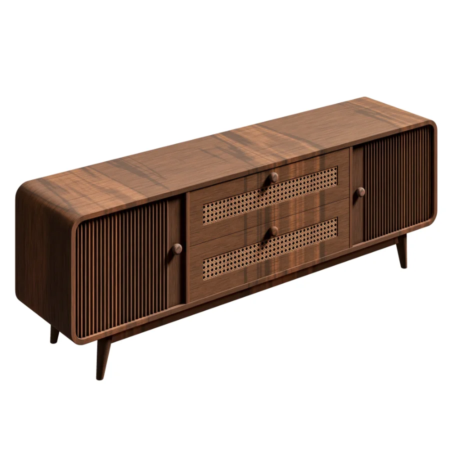 TV Stand with 2 Drawers - Image 2