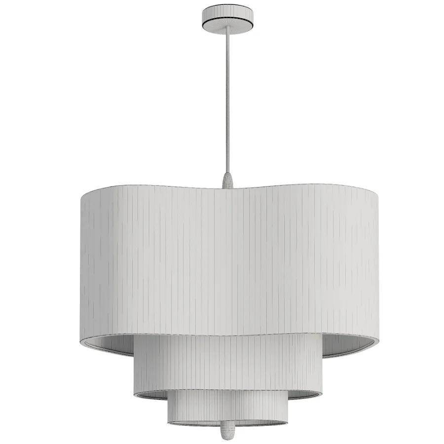Afralia Fabric Pendant Lamp - Image 4
