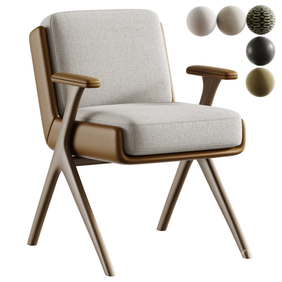 DINING little armchair 67 cm - Image 1