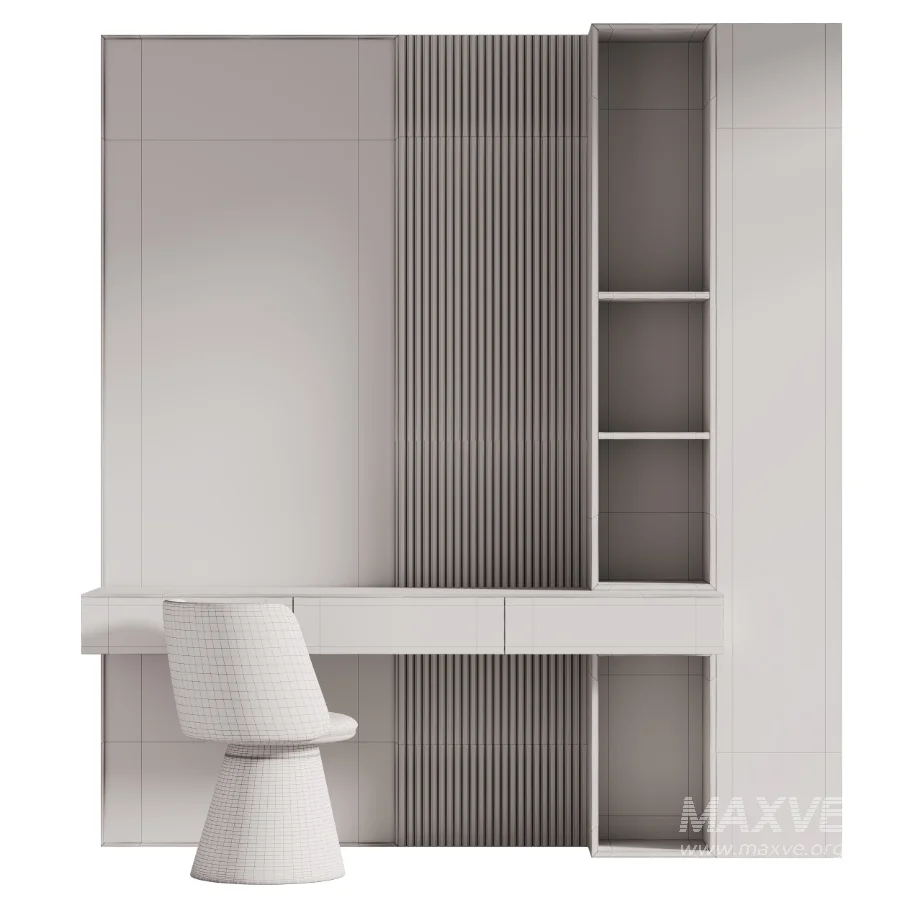 Modern Decorative Wall Storage Unit - Image 3