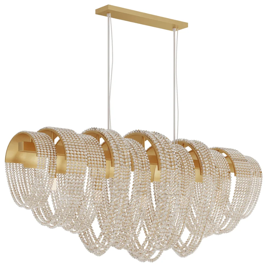 Tassel Crystal Chandelier set3 - Image 3