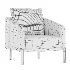 EMMA Armchair By HC28 Cosmo - Thumbnail 4