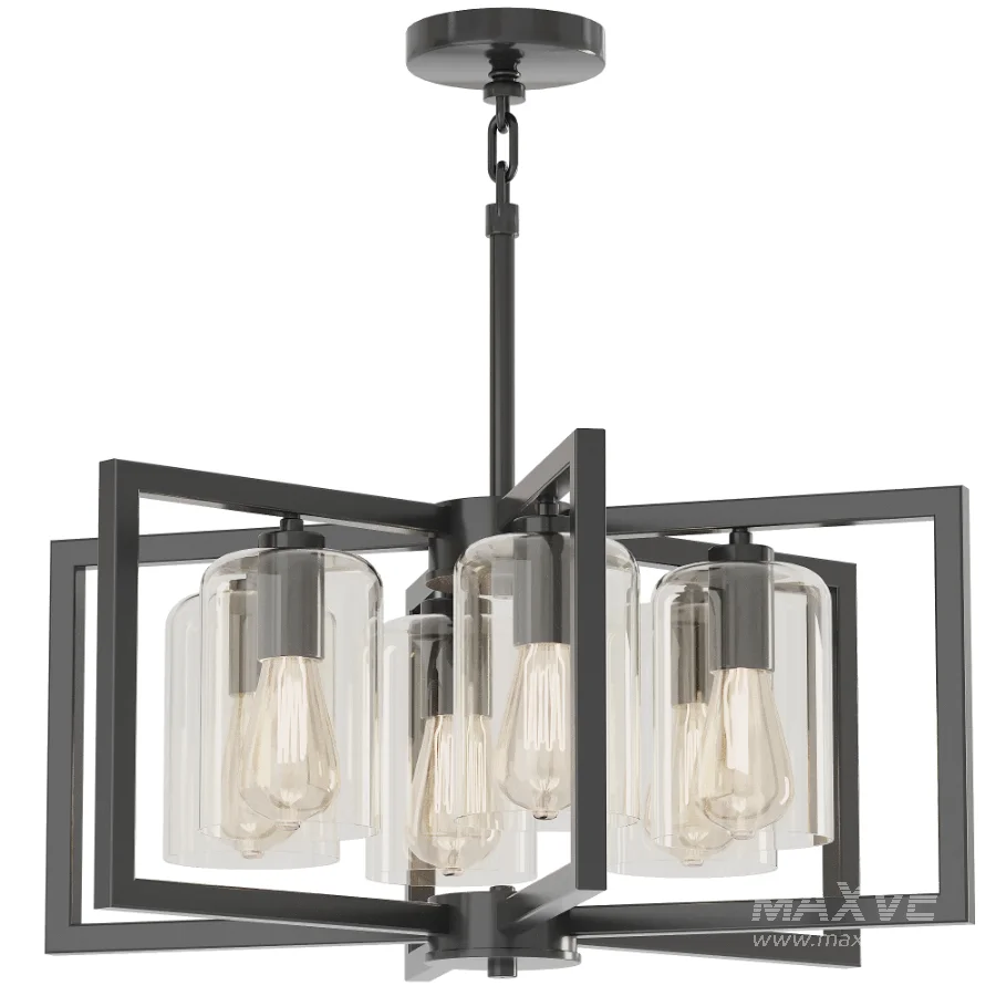 Geometric Hanging Light - Image 1