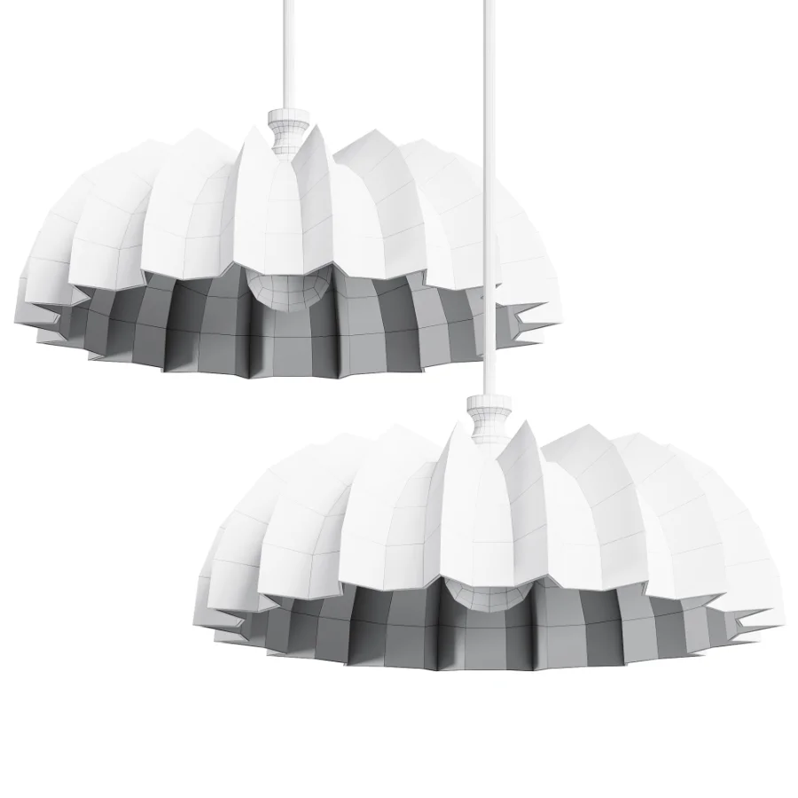 Vinatge Glass Pendant Light - Image 3