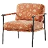 Telso Chenille Armchair Olive - Thumbnail 5