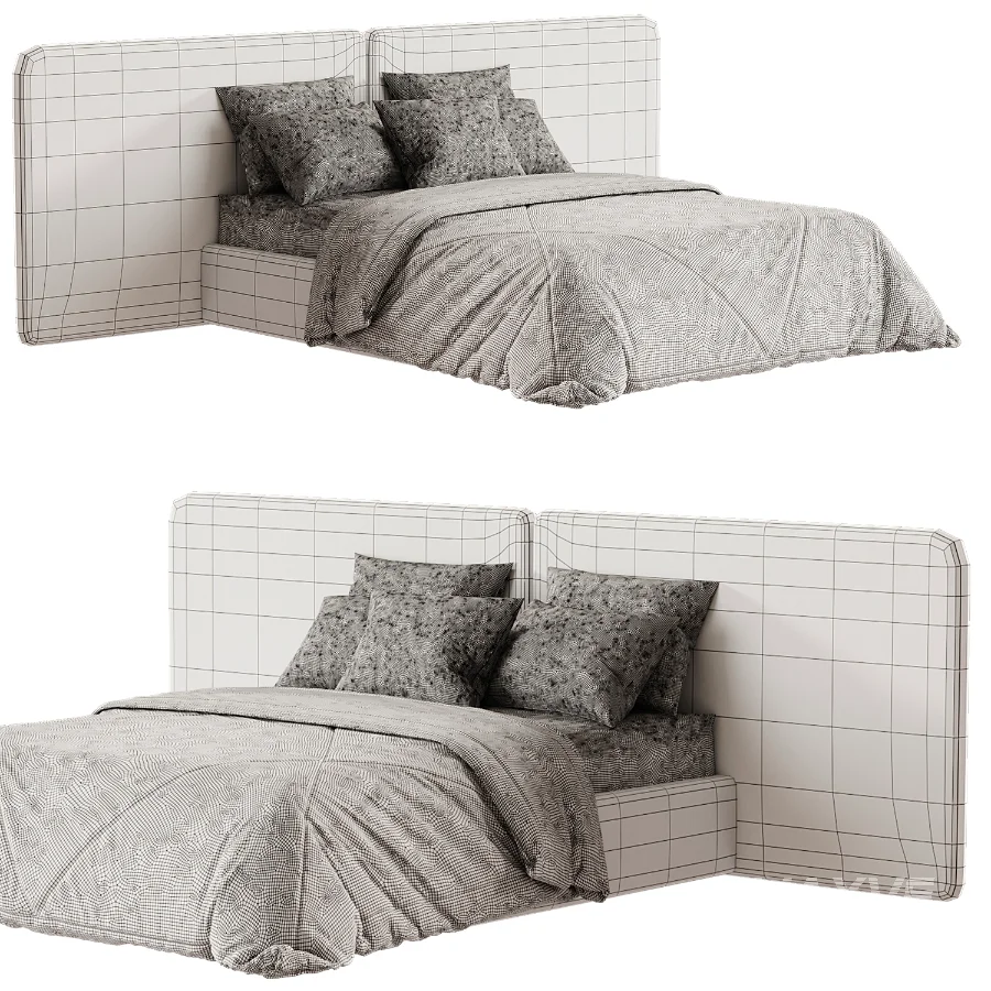 Modern Double Bed 13 - Image 5