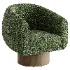 Cozy Wave Swivel Armchair - Thumbnail 3