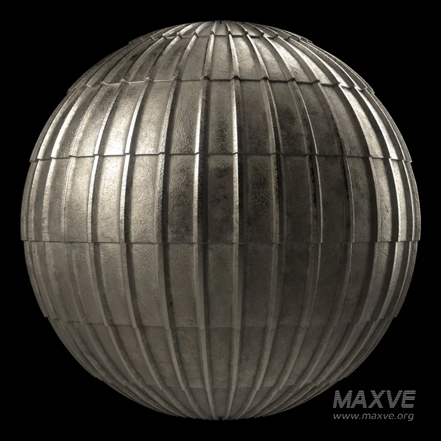 D254 Metal Roofing – Pbr 4k Seamless - Image 4