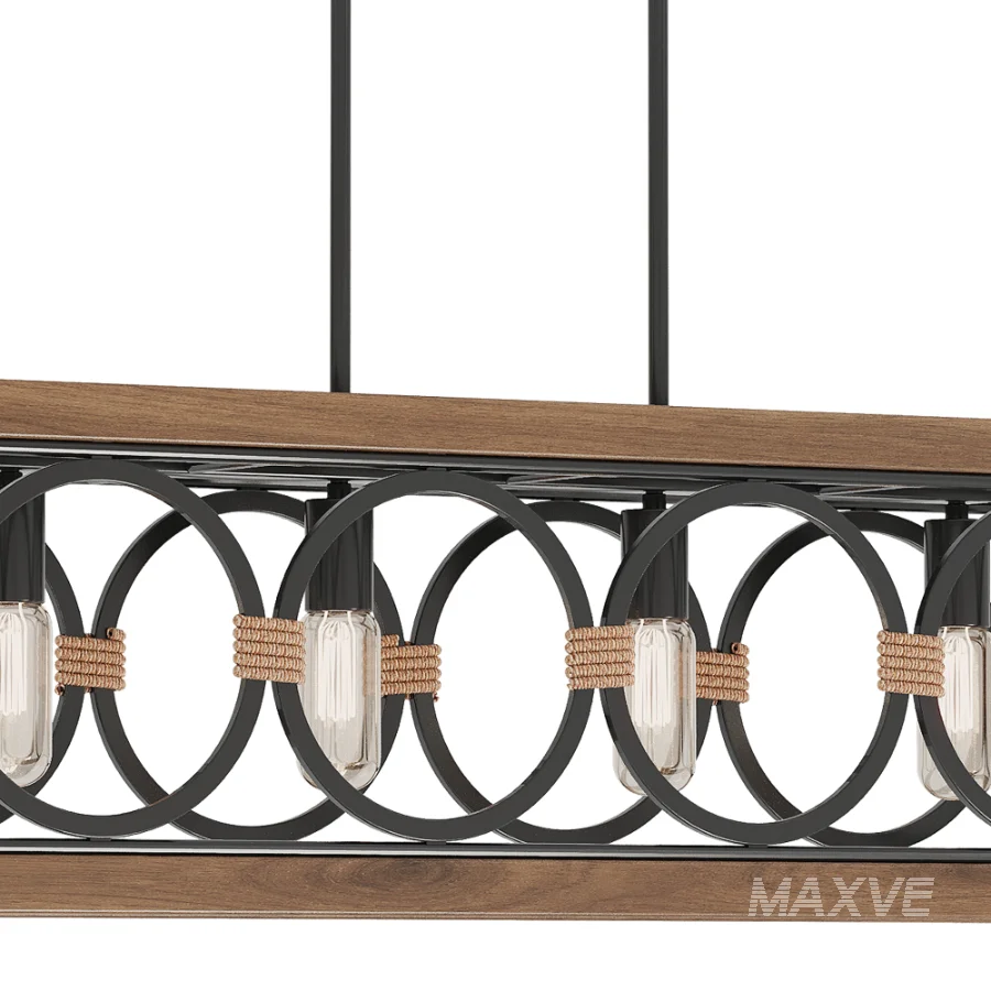 Rectangular Hanging Light - Image 2