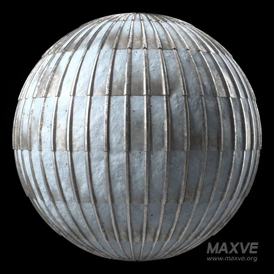 D252 Metal Roofing – Pbr 4k Seamless - Image 2