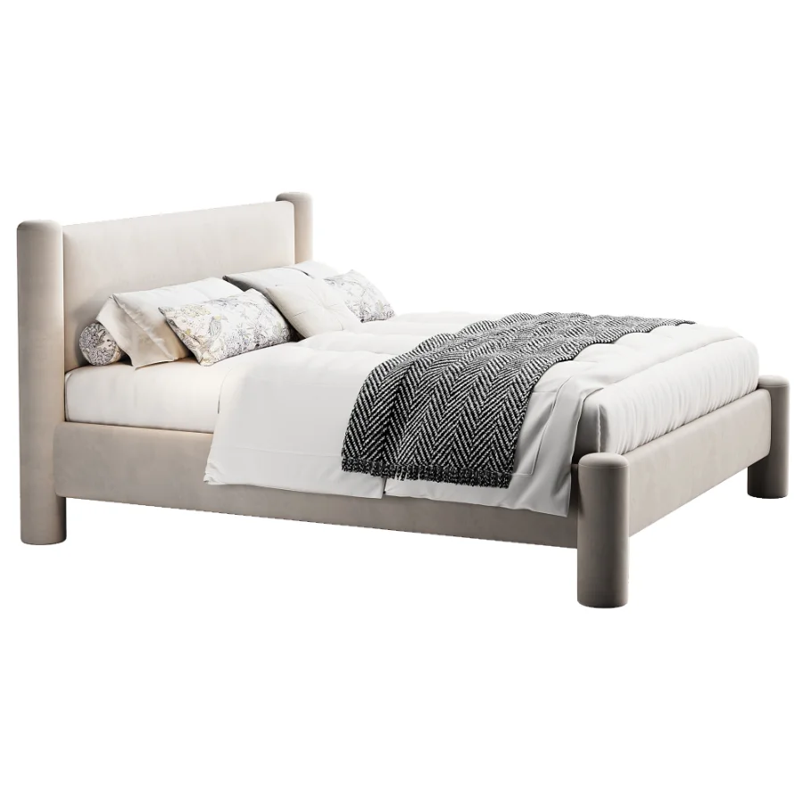 Asor Bed By Divan - Image 1