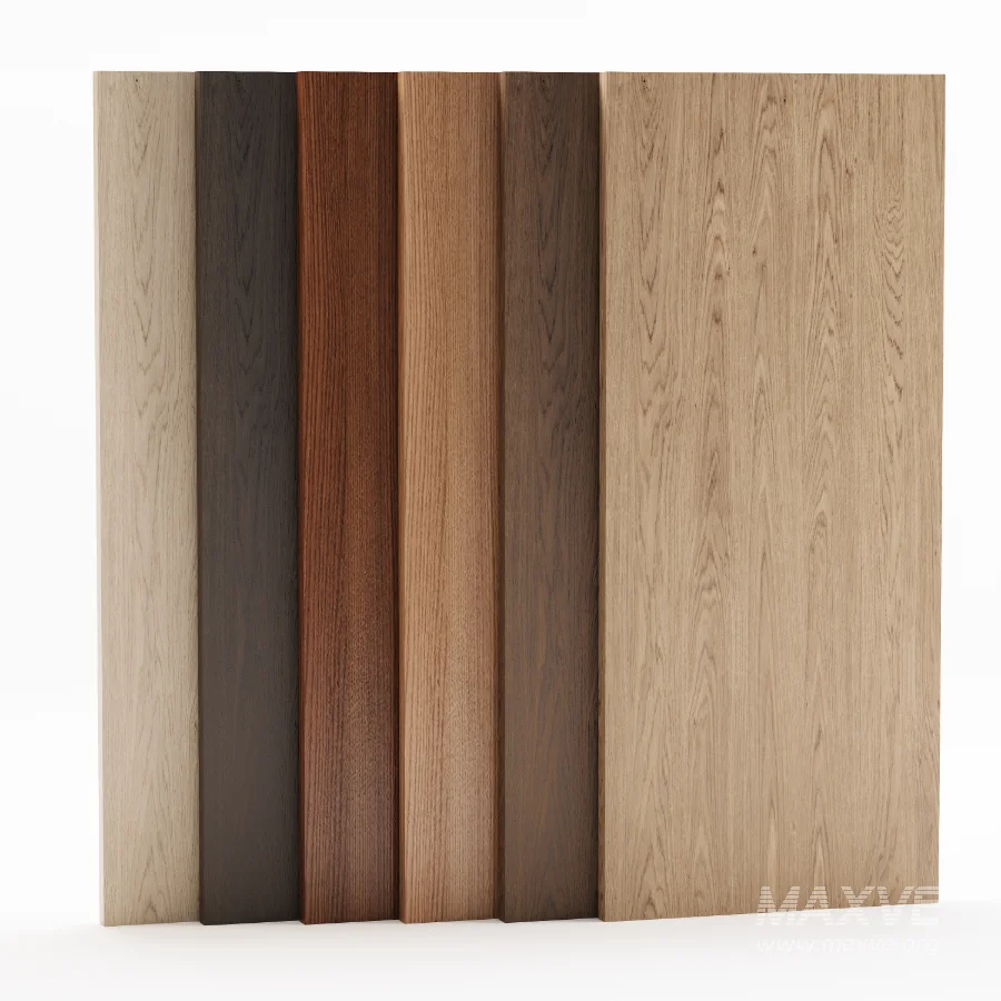 Oak wood with 6 colors - Image 1