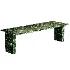 Rectangular Rojo Levanto marble table - Thumbnail 3