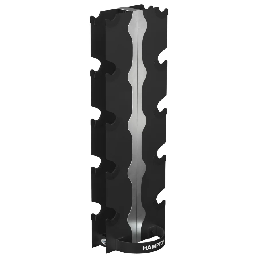 GEL GRIP Urethane Dumbbells Black - Image 2
