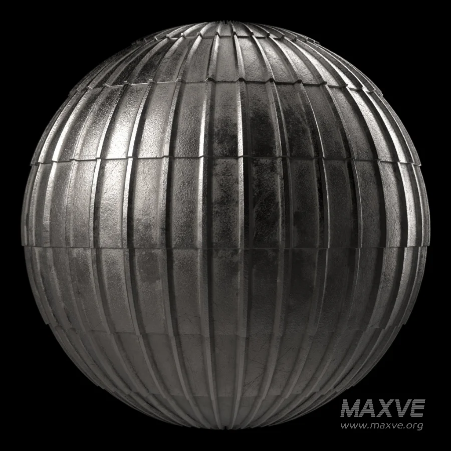 D254 Metal Roofing – Pbr 4k Seamless - Image 2
