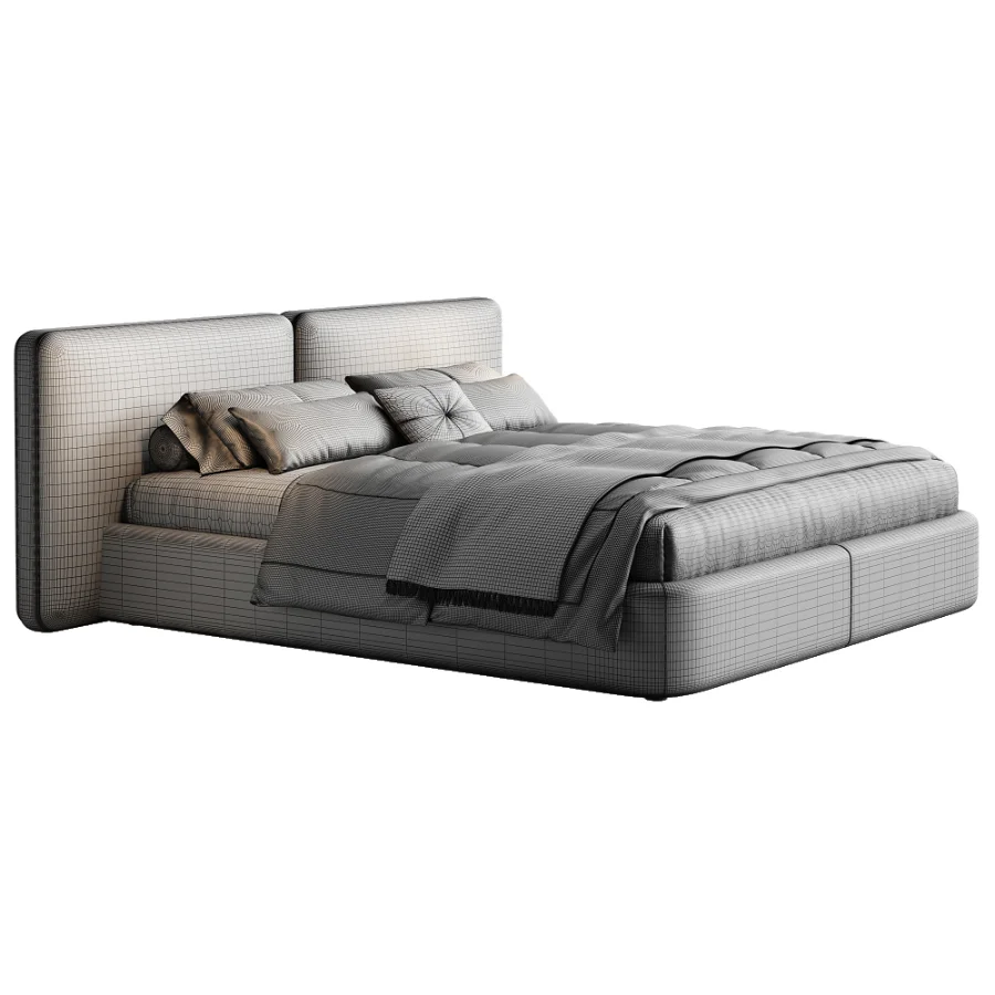Tadao Double Bed By lavsit - Image 3