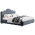 Plain Curved Bed By Parfe - Thumbnail 2