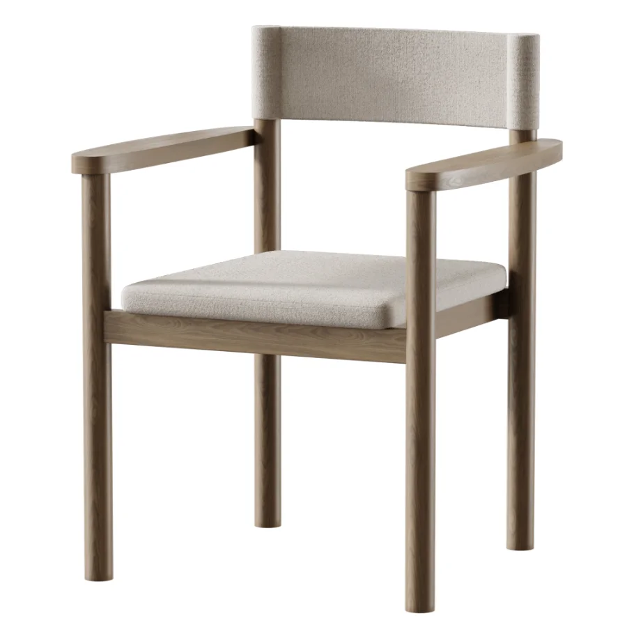 Capri Dining Arm Chair Stackable - Image 2