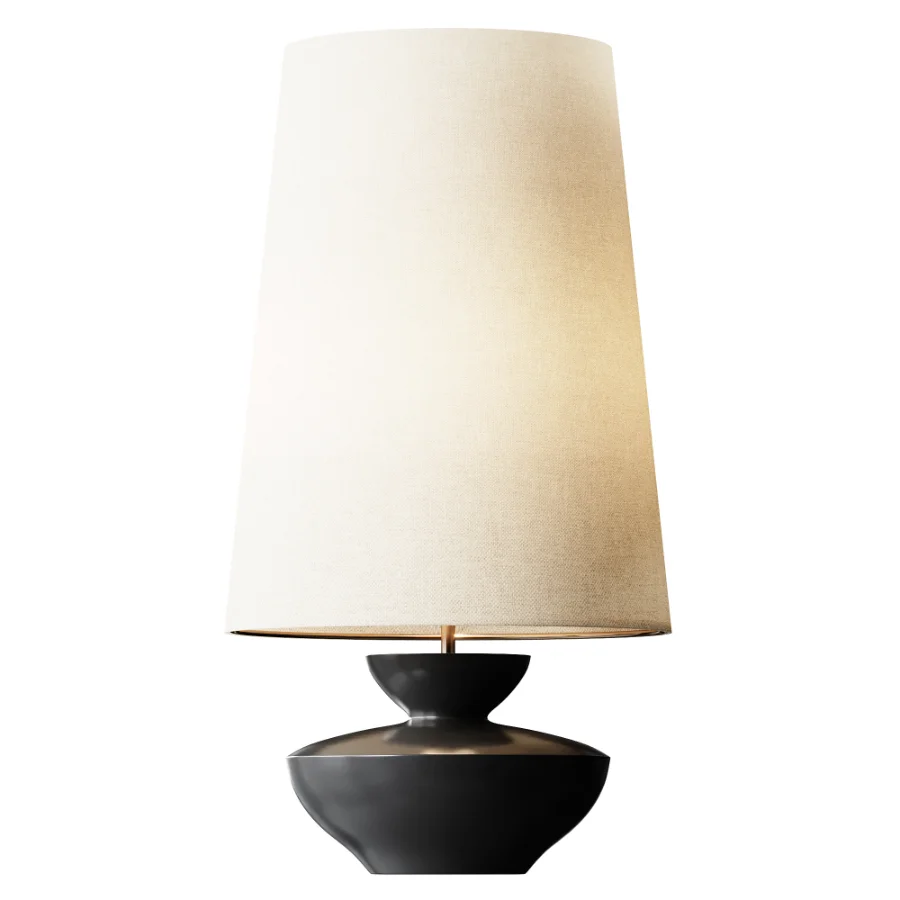Oron Chocolate & Linen Table Light - Image 2