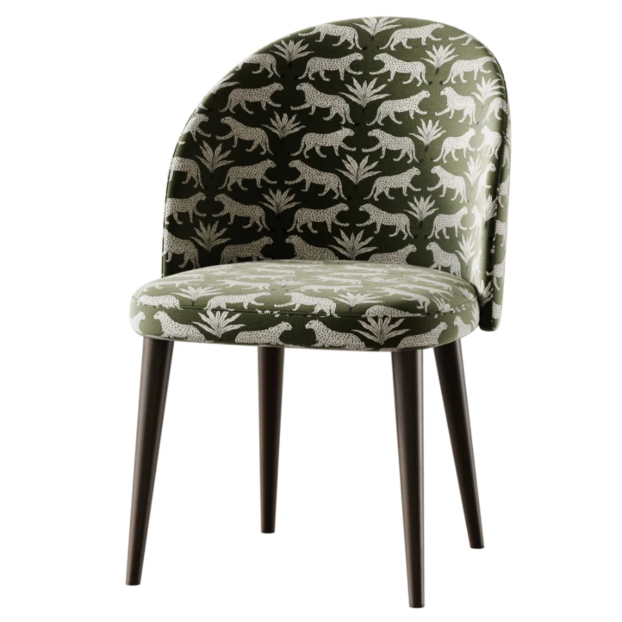 Timon upholstered dining chair - Image 3