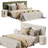 Modern Double Bed 11 - Thumbnail 2