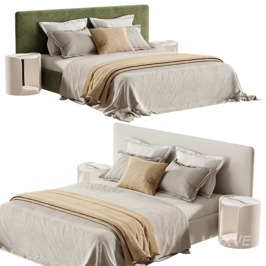 Modern Double Bed 11 - Image 2
