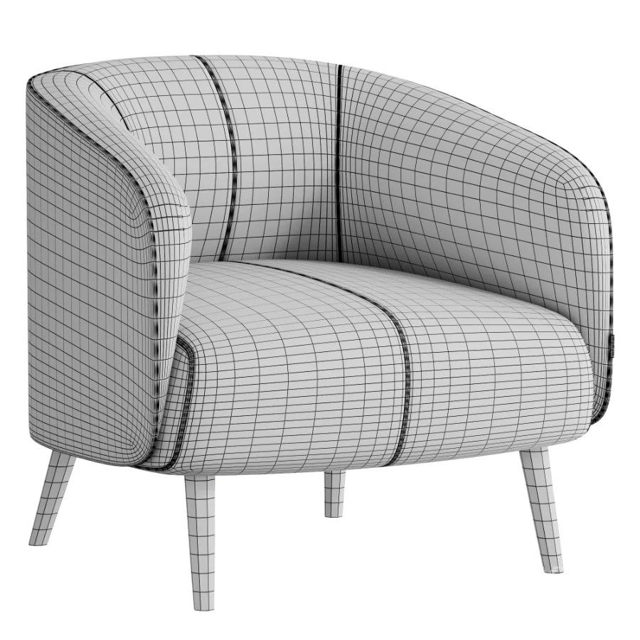 Laskasas AMALFI armchair - Image 5