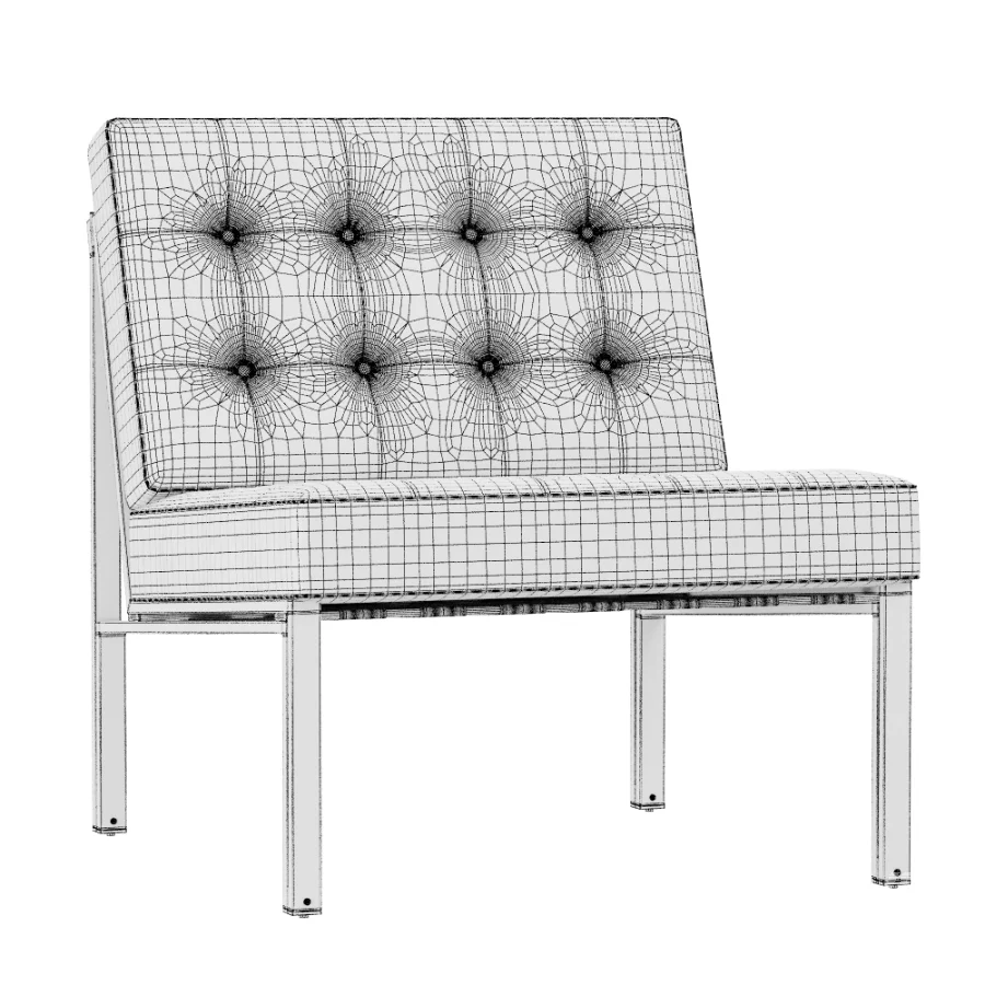 Armchair De Sede KT 221 in black upholstery by Kurt Thut - Image 1