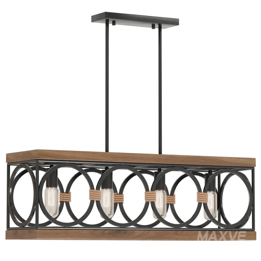 Rectangular Hanging Light - Image 1