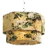 Light Linen Drum Dimmable Chandelier - Thumbnail 4