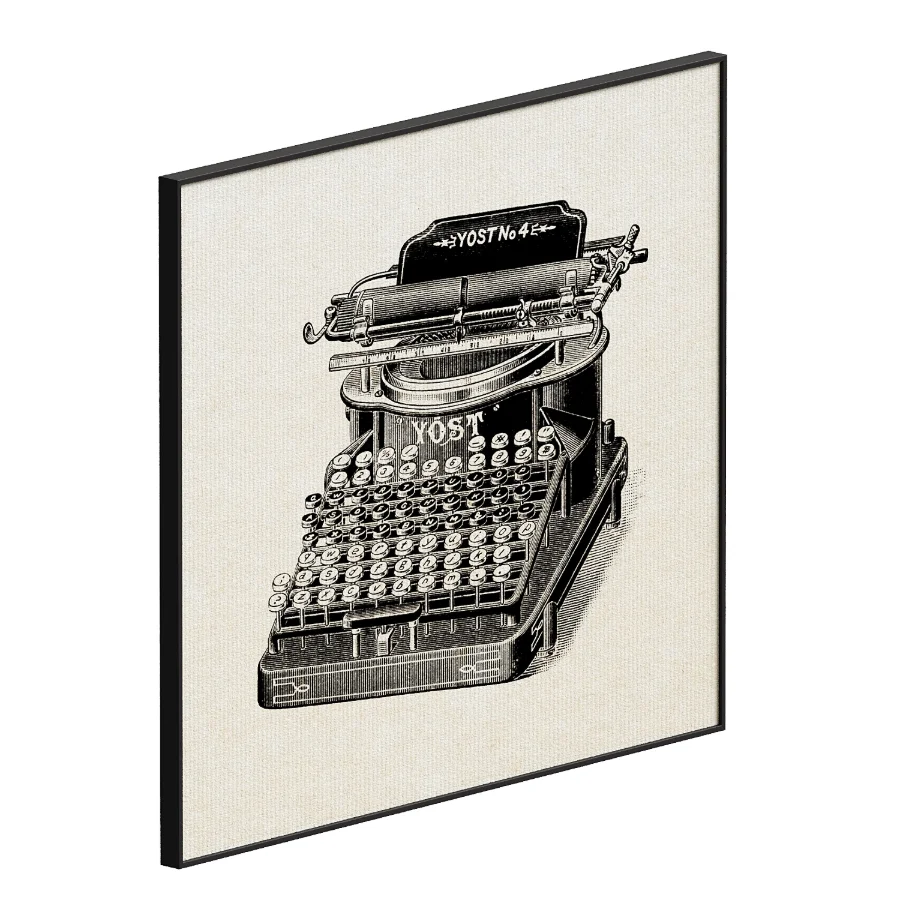 Vintage Old Typewriter - Image 1