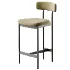 Grier Leather Bar & Counter Stools - Thumbnail 4