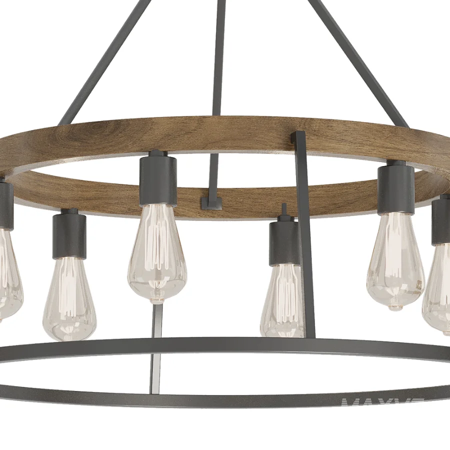 Industrial Chandelier - Image 3