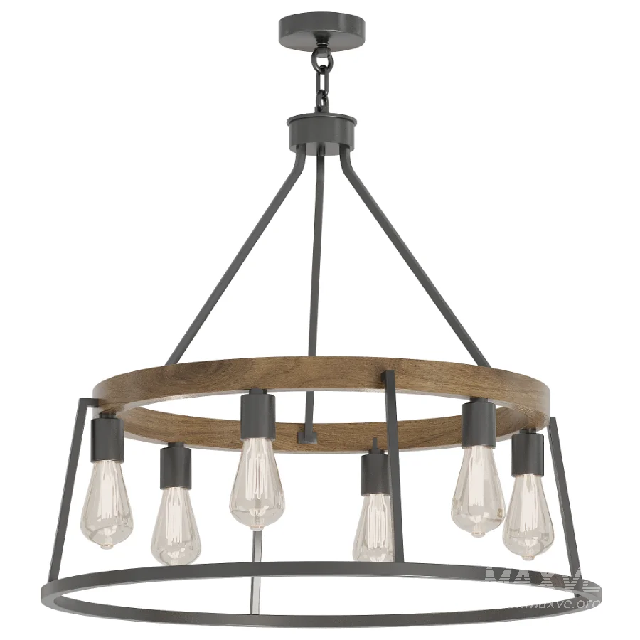 Industrial Chandelier - Image 1
